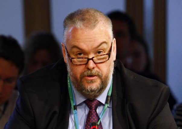 NHS chief executive Paul Gray. Pic: Andrew Cowan/Scottish Parliament