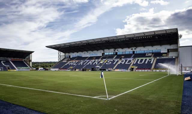 A general view of the Falkirk Stadium. Picture: SNS Group