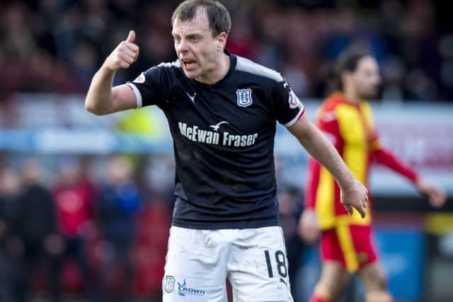 Paul McGowan admits to having the same fiery nature as Neil McCann. Picture: SNS.