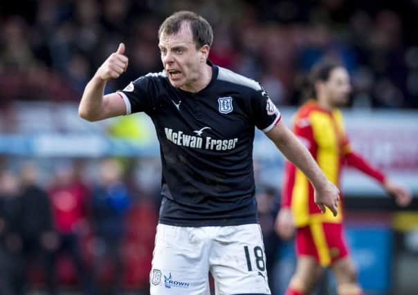 Paul McGowan admits to having the same fiery nature as Neil McCann. Picture: SNS.