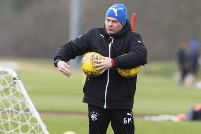 Rangers manager Graeme Murty. Picture: SNS