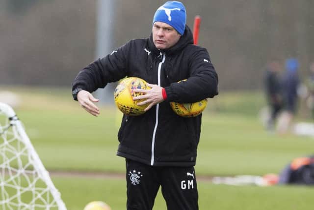 Rangers manager Graeme Murty is looking for a change in fortunes following back-to-back defeats by Celtic and Kilmarnock. Picture: Paul Devlin/SNS