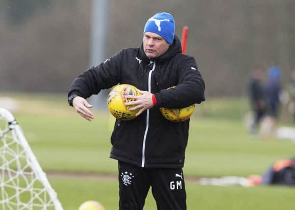 Rangers manager Graeme Murty is looking for a change in fortunes following back-to-back defeats by Celtic and Kilmarnock. Picture: Paul Devlin/SNS