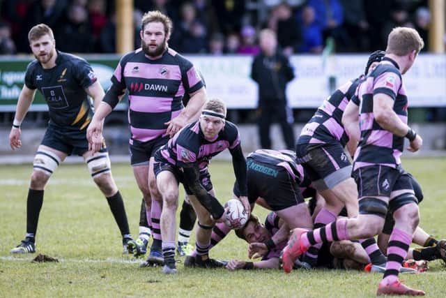 Currie Chieftains and Ayr, seen here in action in a BT Premiership semi-final clash earlier this month, have both applied. Picture: SNS Group