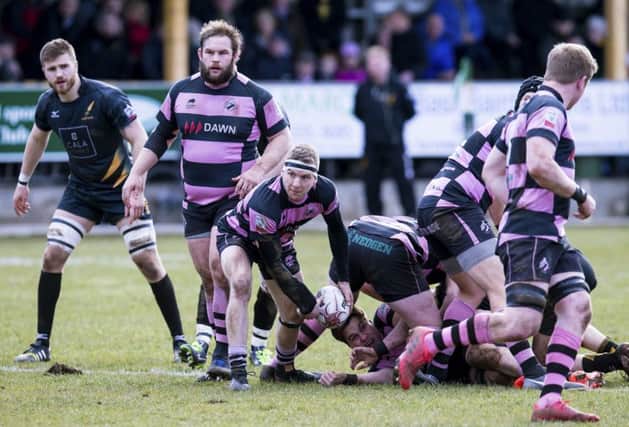 Currie Chieftains and Ayr, seen here in action in a BT Premiership semi-final clash earlier this month, have both applied. Picture: SNS Group