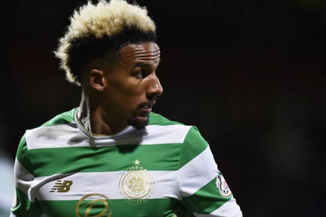 Scott Sinclair poured cold water on rumours he was looking to leave Celtic. Picture: SNS Group