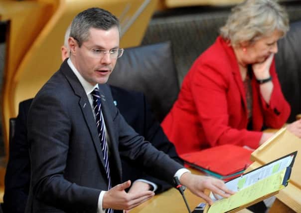 Finance Secretary Derek Mackay laid the groundwork for council tax rises