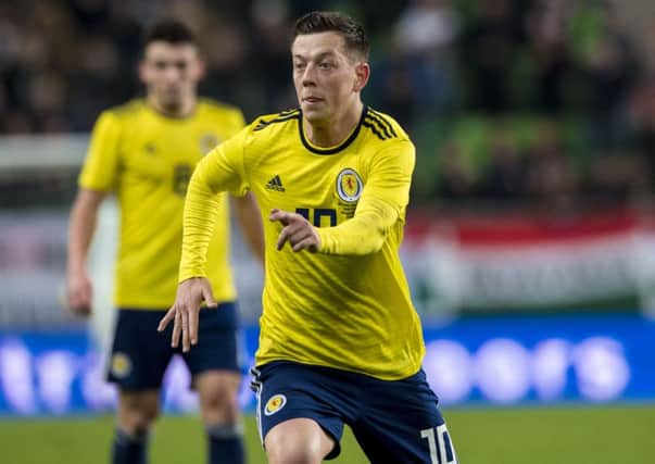 Celtic's Callum McGregor impressed in Scotland's double-header against Costa Rica and Hungary. Picture: Alan Harvey/SNS