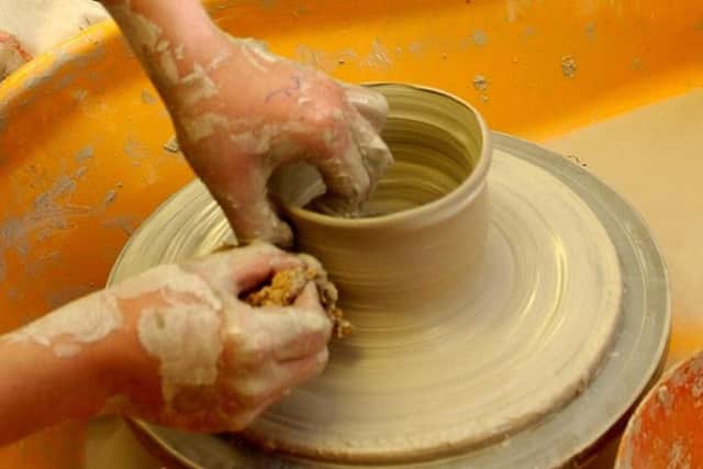 About one in ten Scots with side business make their extra cash through arts and crafts, such as making pottery. Picture: Sean Bell