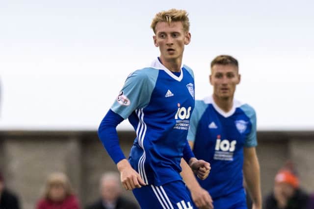 Russell McLean netted twice in Peterhead's win. Picture: SNS/Alan Harvey