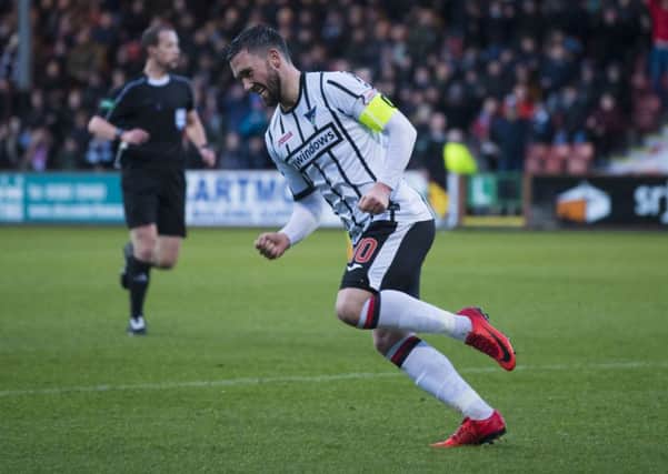 Nicky Clark scored a hat-trick as Dunfermline defeated Queen of the South 3-1. Picture: SNS/Bill Murray