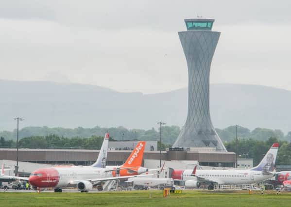 Edinburgh Airport. Picture: Ian Georgeson