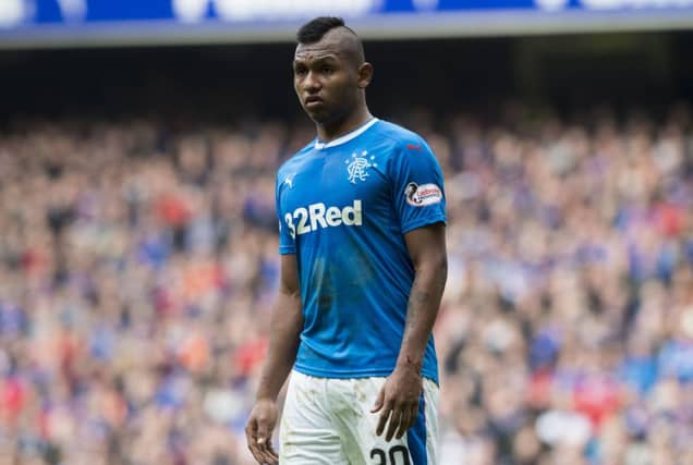 Alfredo Morelos was the subject of transfer speculation in January. Picture: SNS