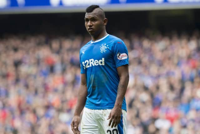 Alfredo Morelos was the subject of transfer speculation in January. Picture: SNS
