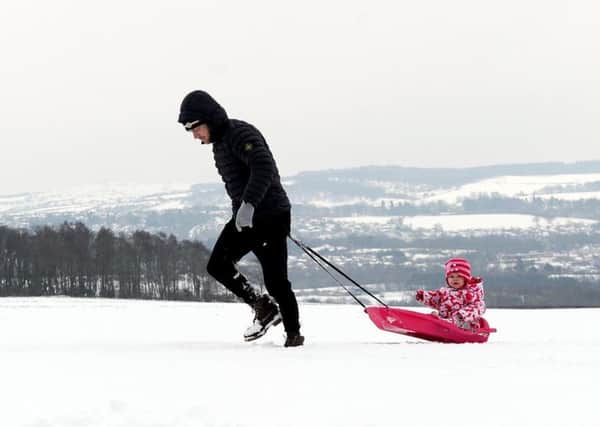 Snow is expected on Monday. Picture: Lisa Ferguson