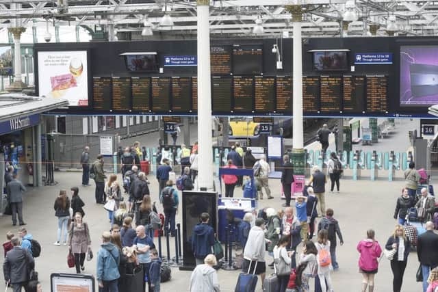 Some commuters in Scotland pay a fifth of their salary on train fare. Picture: Greg Macvean