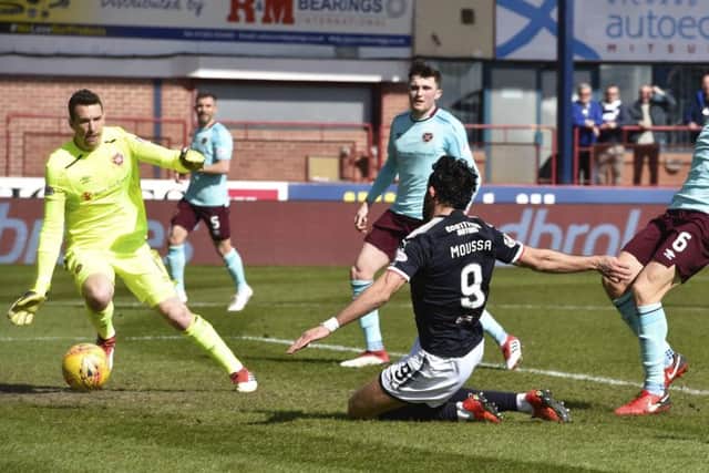 Sofien Moussa scores to make it 1-1. Picture: SNS