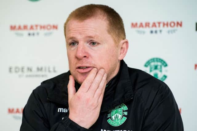 Hibs head coach Neil Lennon. Picture: Ross Parker/SNS