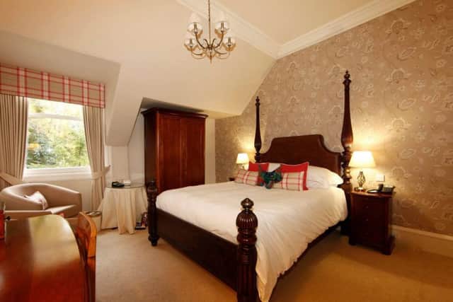 One of the newly refurbished bedrooms at TorNaCoille Country House Hotel, Banchory