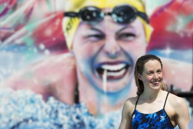 Hannah Miley is ready to go for gold again on the Gold Coast. Picture Jeff Holmes