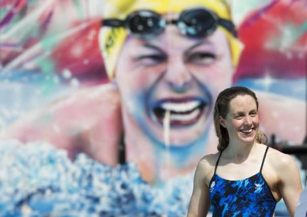 Hannah Miley is ready to go for gold again on the Gold Coast. Picture Jeff Holmes