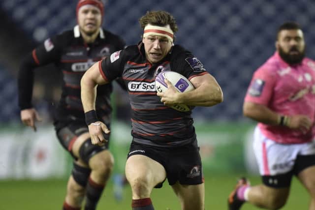 Edinburgh's Hamish Watson is expected to miss the rest of the season. Picture: SNS/Rob Casey