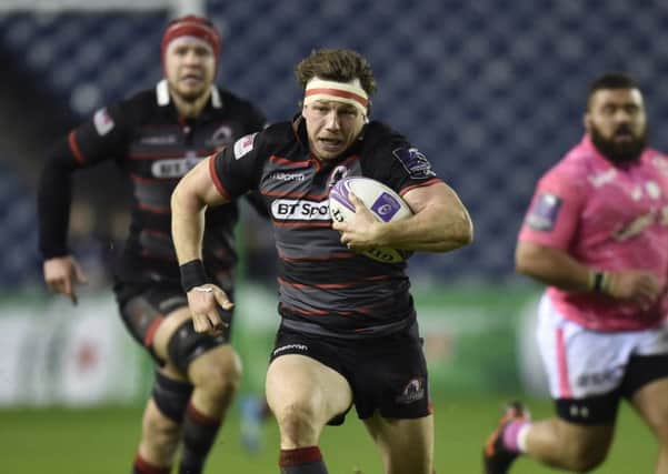 Edinburgh's Hamish Watson is expected to miss the rest of the season. Picture: SNS/Rob Casey