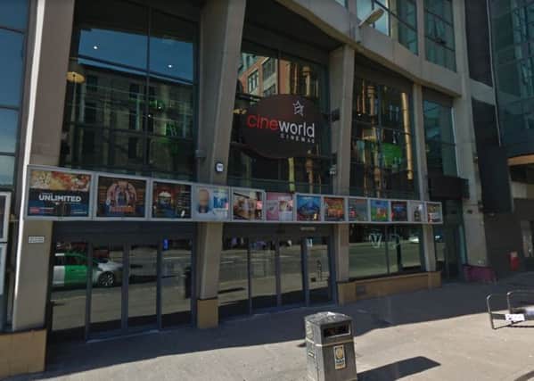 Cinema-goers were evacuated from Cineworld on Tuesday afternoon. Pic: Google Images
