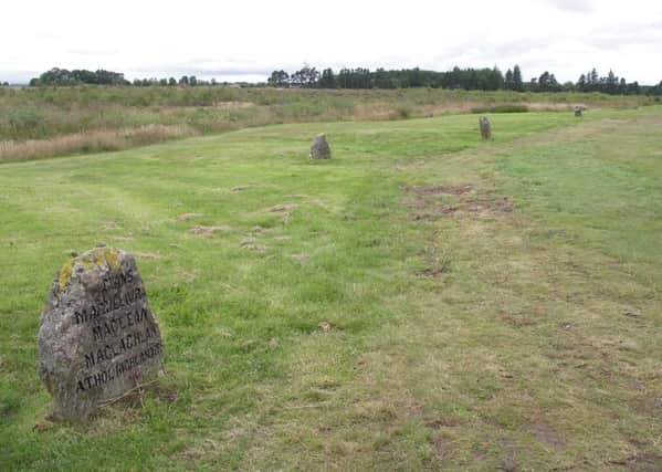 Mass graves at Culloden.