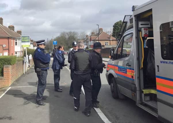 Police presence on Further Green Road in Hither Green, where a 78-year-old man has been arrested after fatally wounding an intruder during a suspected burglary at his home. Picture: Jamie Johnson/PA Wire