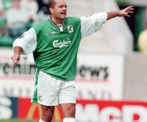 Ray Wilkins spent half a season with Hibs in the twilight of his career. Picture: SNS