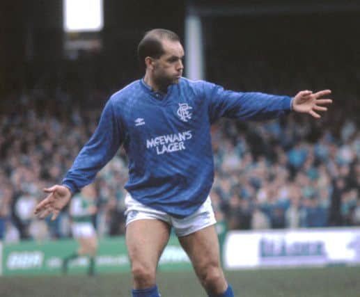 Ray Wilkins spent two seasons at Ibrox in the late 80s. Picture: SNS