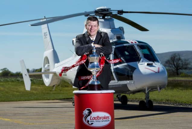 Neil Doncaster credits an improved deal with sponsors Ladbrokes among the reasons for the record pot. Picture: SNS