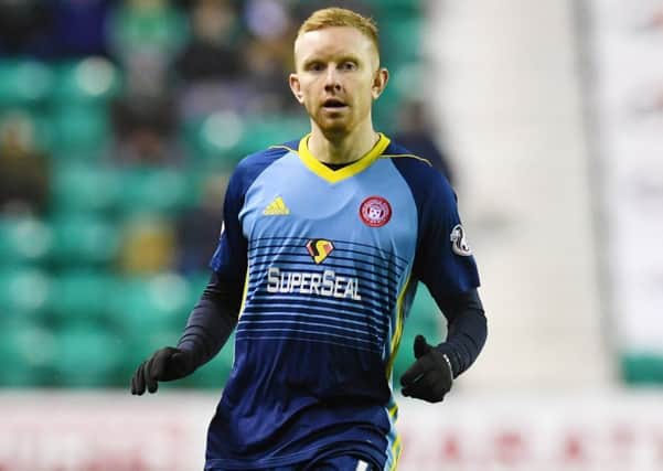 Hamilton's fit-again forward Ali Crawford played his first game since December in the defeat by Hibs on Tuesday. Picture: Craig Foy/SNS