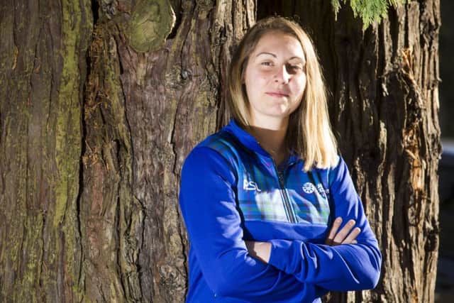 Kirsty Gilmour won badminton silver at Glasgow 2014. Picture: Jeff Holmes