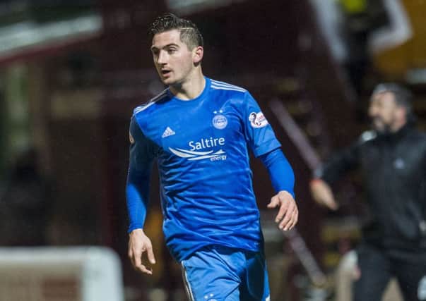 Kenny McLean scored Aberdeen's decisive second goal in the 2-0 win over Motherwell on Tuesday. Picture: Craig Williamson/SNS