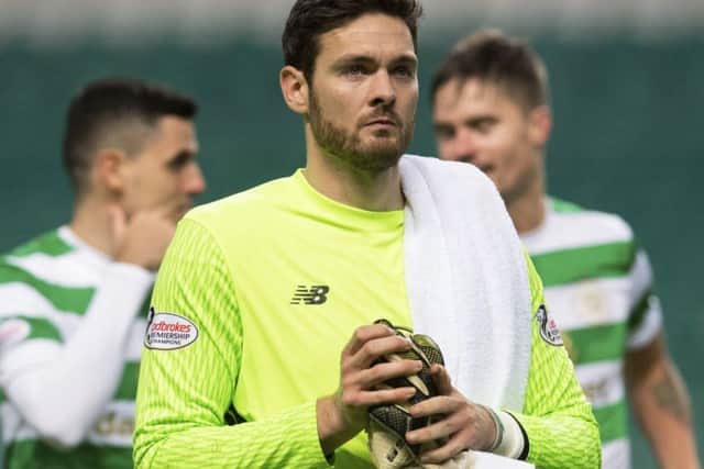 Craig Gordon returned for Celtic in the 0-0 draw against Dundee after two months sidelined with injury.