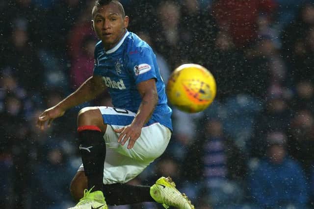 Rangers could look to cash in on Alfredo Morelos if another huge bid comes in. Picture: Getty Images