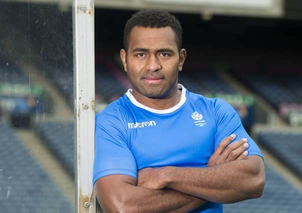 Jo Nayacavou will play for 
Team Scotland in the rugby sevens  at the Commonwealth Games. Picture: Paul Devlin/SNS/SRU