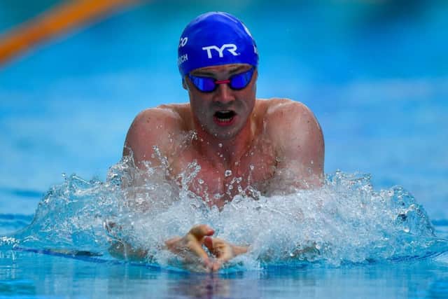 Scotland's Ross Murdoch was touched out in his bid to defend his 200m breaststroke title PICTURE: Getty Images