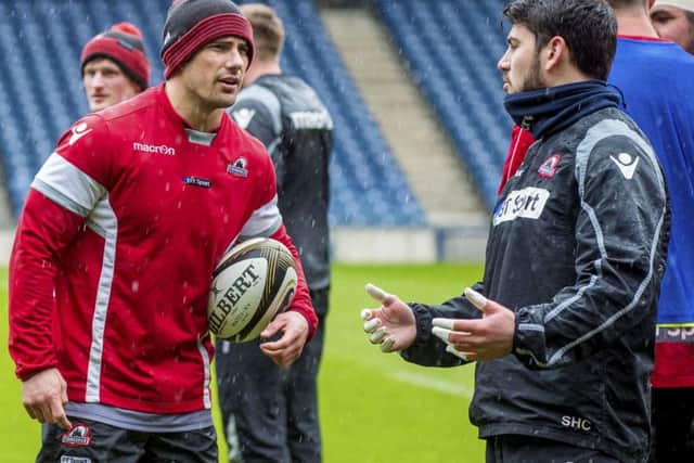 Phil Burleigh, left, and Sam Hidalgo-Clyne will both start against Ulster. Picture: SNS Group