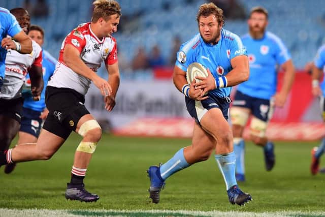 Pierre Schoeman in action for Blue Bulls against Golden Lions at Loftus Versfeld. Picture: Getty Images