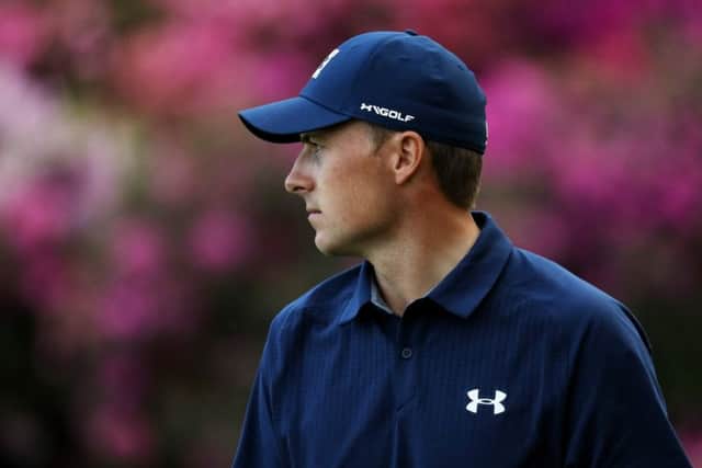 Jordan Spieth leads by two shots after opening with a six-under 66 in the 82nd Masters. Picture; Getty Images
