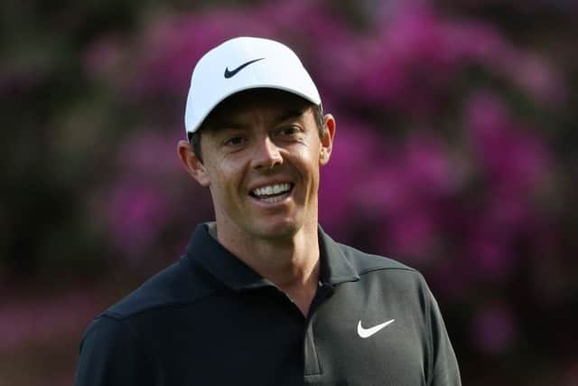 Career Grand Slam-chasing Rory McIlroy was pleased to open with his best score since 2011. Picture: Getty Images