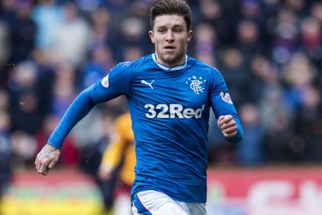 Josh Windass sustained an injury in Rangers' 2-2 draw with Motherwell. Picture: SNS Group