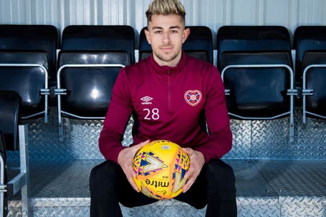 Hearts' Marcus Godinho. Picture: Ross Parker/SNS