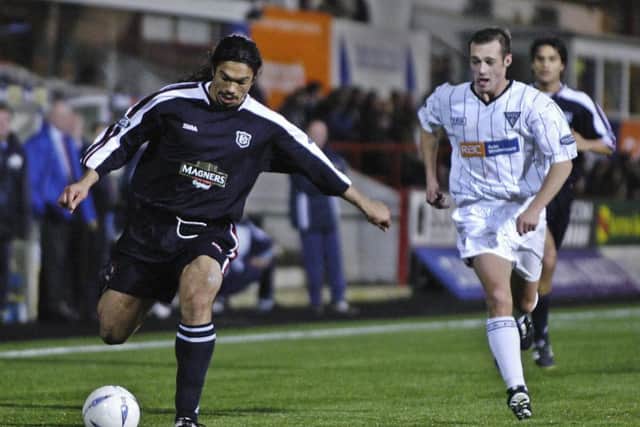 Fabian Caballero says playing for Dundee provided him with the happiest days of his career. Picture: Malcolm Irving