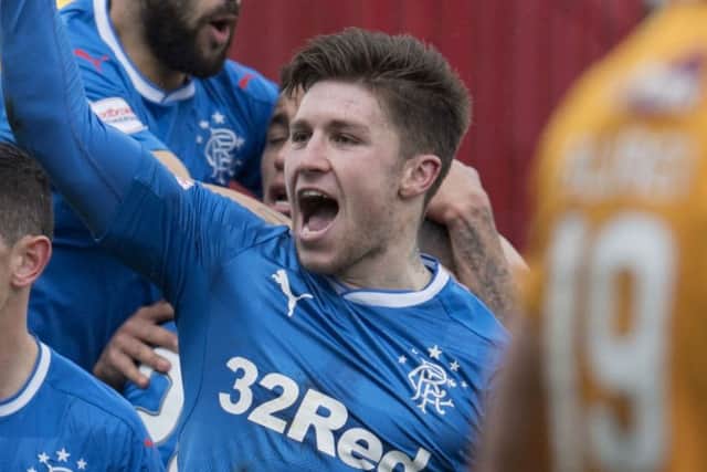 Rangers forward Josh Windass won't make Saturday's game against Dundee and is a doubt for their Scottish Cup semi-final versus Celtic. Picture: Craig Foy/SNS