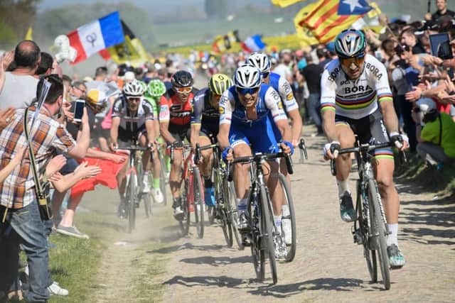 Slovakia's Peter Sagan will take to the cobblestones for the Paris-Roubaix one-day classic. Picture: Bernard Papon/AFP/Getty Images)