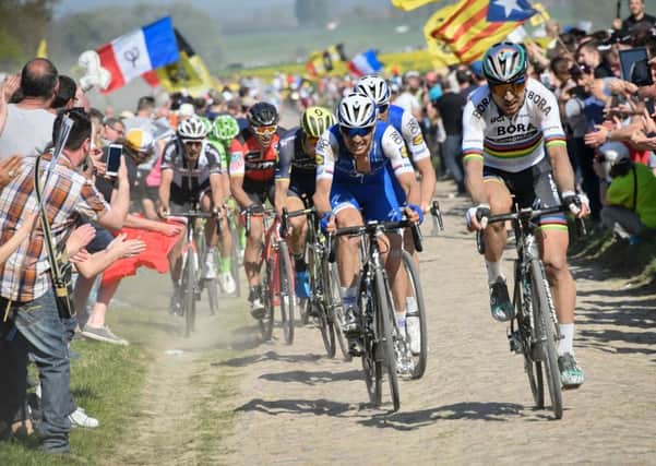 Slovakia's Peter Sagan will take to the cobblestones for the Paris-Roubaix one-day classic. Picture: Bernard Papon/AFP/Getty Images)